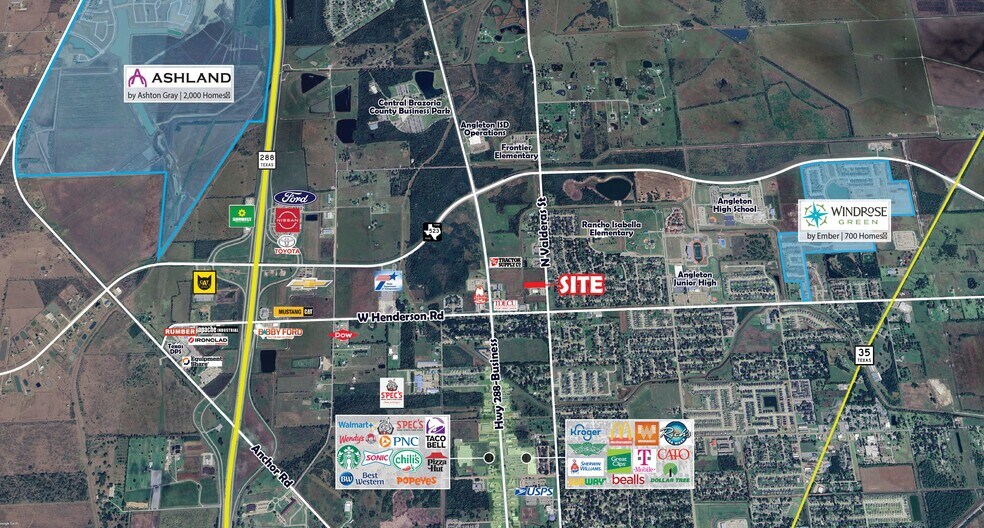 More Photos Of 2927 Valderas st, Angleton Land For Sale