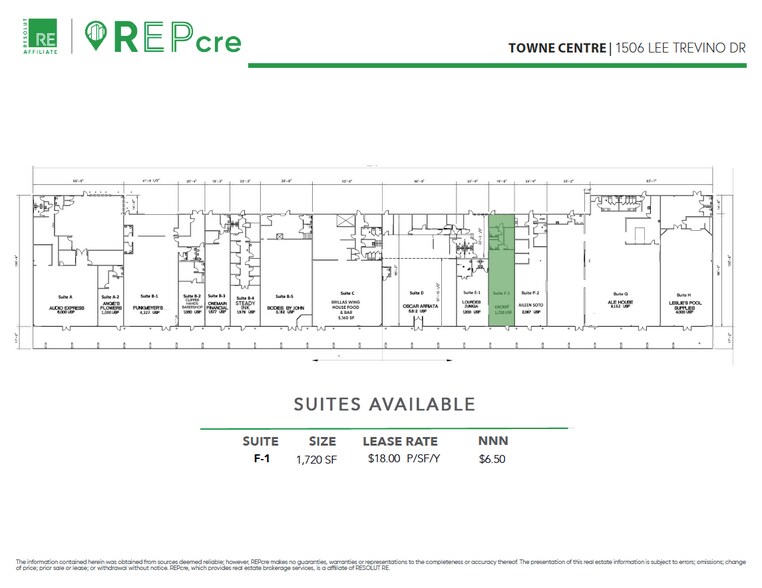 More Photos Of 1506 Lee Trevino Blvd, El Paso Unknown For Lease