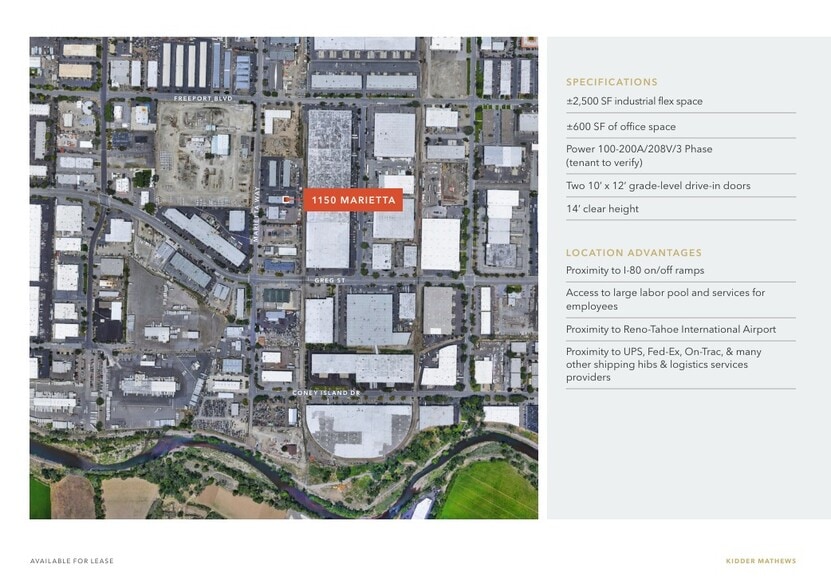 More Photos Of 1100-1170 Marietta Way, Sparks Light Distribution For Lease