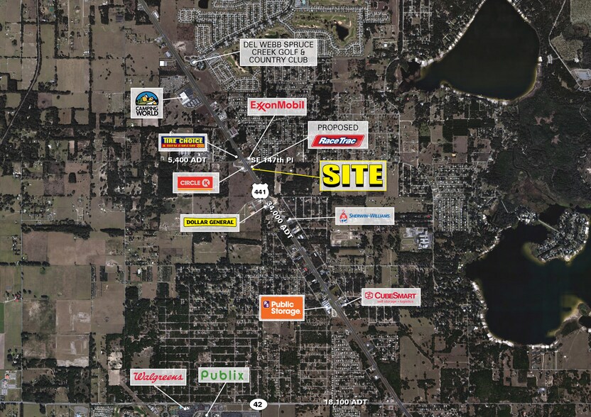 More Photos Of SEC of US 441 @ Sunset Harbor Rd, Summerfield Land For Sale