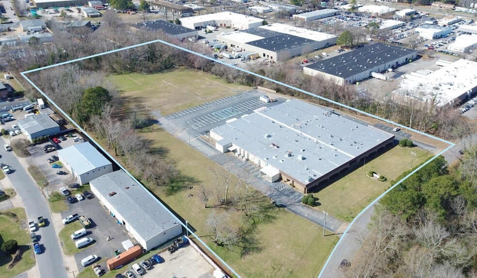 Primary Photo Of 2210 Paramont Ave, Chesapeake Manufacturing For Sale