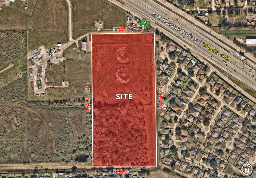 Primary Photo Of Beltway 8 & Zavalla St, Houston Land For Sale