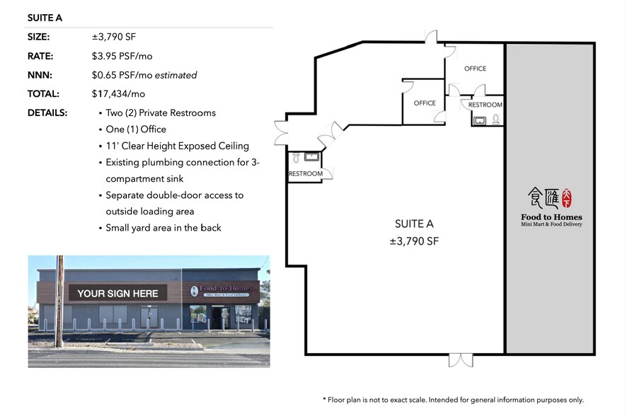 More Photos Of 4730 Spring Mountain Rd, Las Vegas Freestanding For Lease