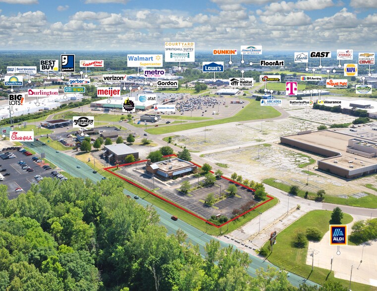 More Photos Of 1830 Pipestone Rd, Benton Harbor Restaurant For Sale