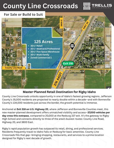 More Photos Of 3 N 3800 E, Rigby Land For Sale