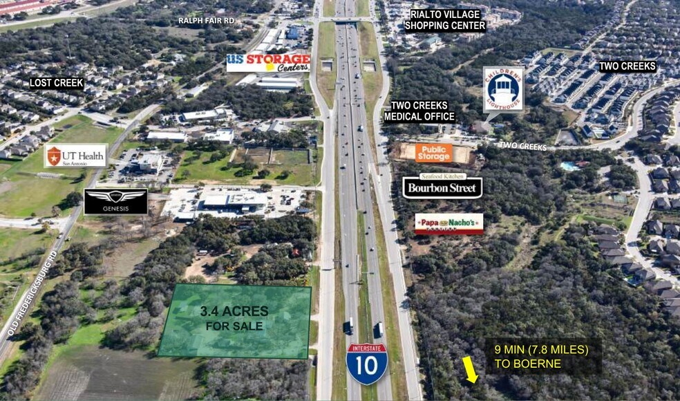 More Photos Of 25920 Interstate 10 W, Boerne Land For Sale