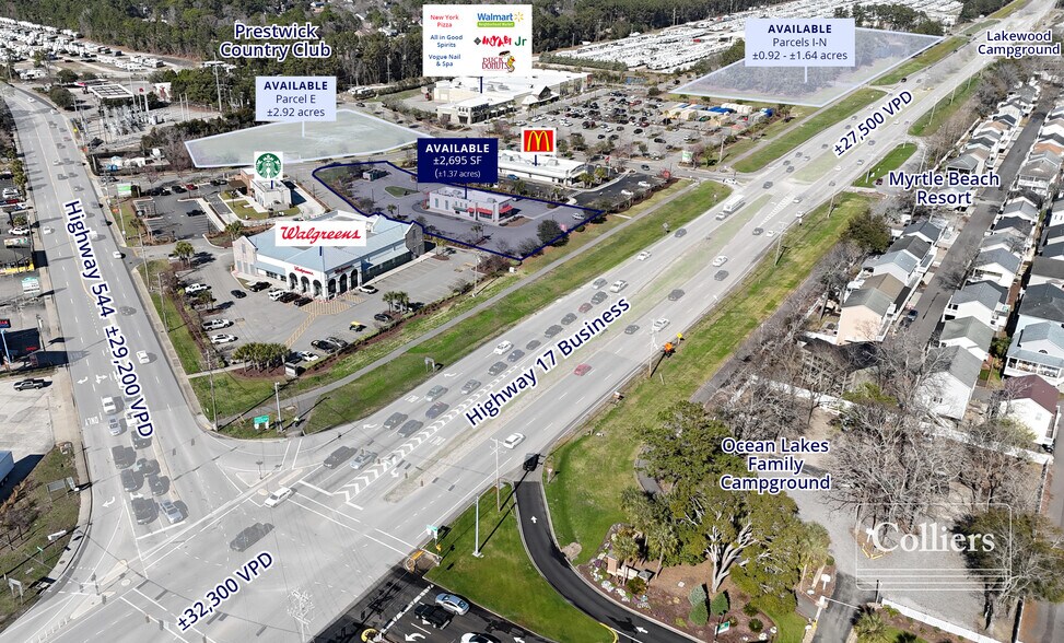 Primary Photo Of Highway 544 & Business 17, Myrtle Beach Land For Lease