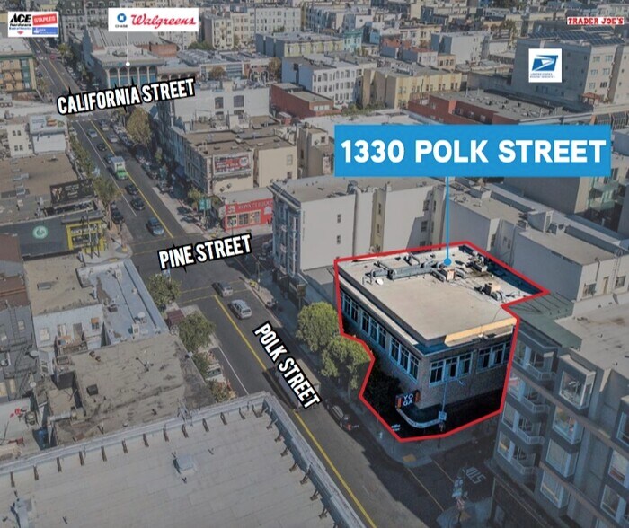 More Photos Of 1330 Polk St, San Francisco Storefront Retail Office For Lease