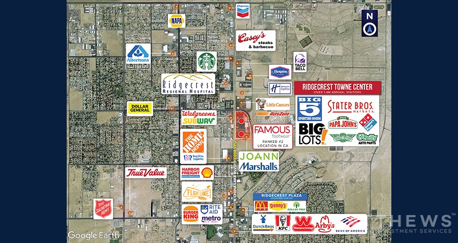 More Photos Of 700-890 N China Lake Blvd, Ridgecrest Unknown For Lease