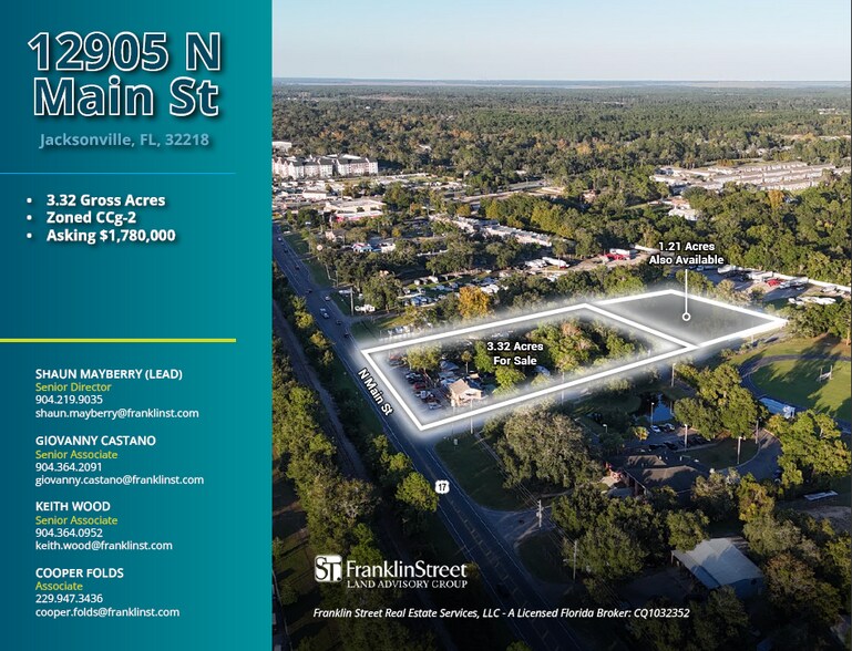 More Photos Of 12905 N Main St, Jacksonville Land For Sale