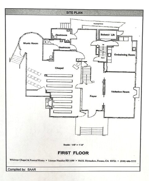 More Photos Of 916 E Divisadero St, Fresno Funeral Home For Sale