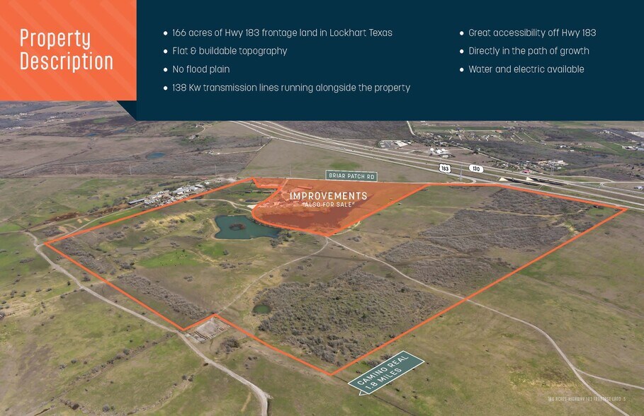 More Photos Of 519 Briar Patch Rd, Lockhart Land For Sale