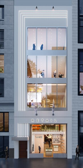 Primary Photo Of 11 W 56th St, New York General Retail For Lease