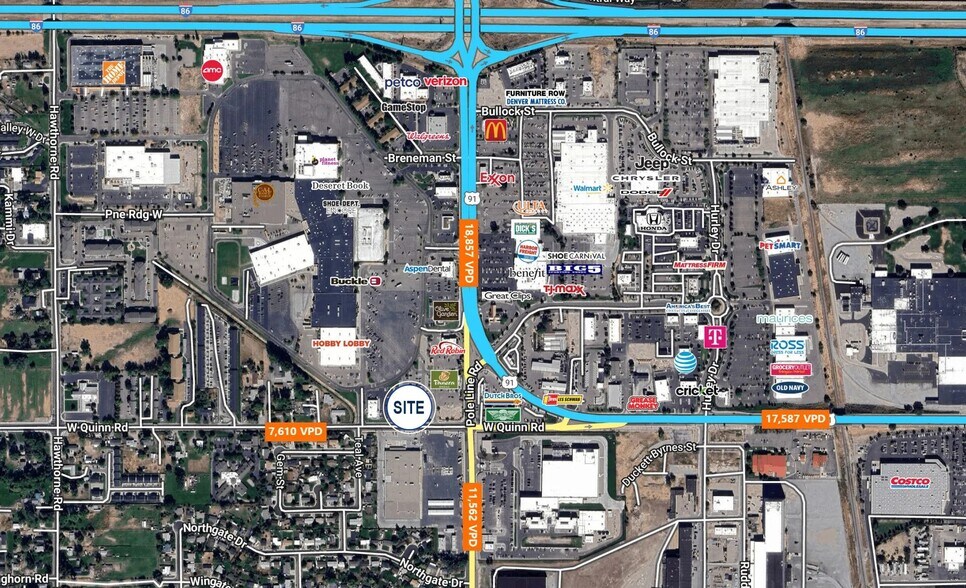 More Photos Of 850-852 W Quinn Rd, Pocatello Bank For Lease