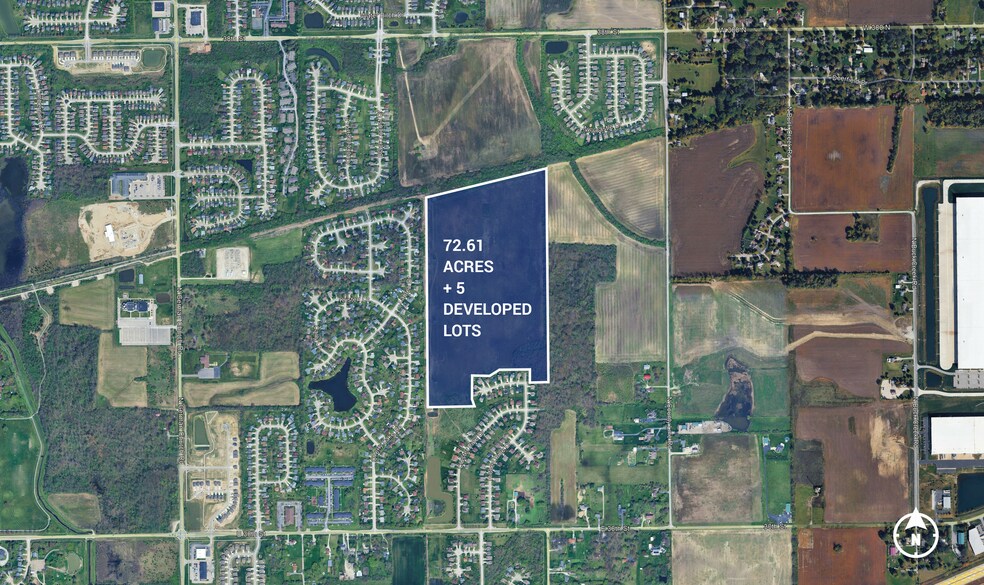 Primary Photo Of 3600 Carroll Road, Indianapolis Land For Sale