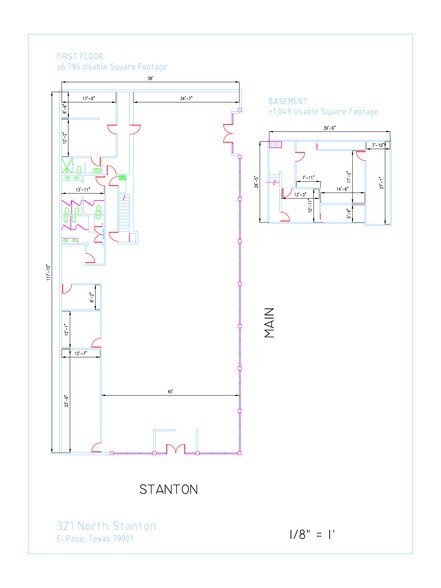 More Photos Of 321 N Stanton St, El Paso Loft Creative Space For Sale