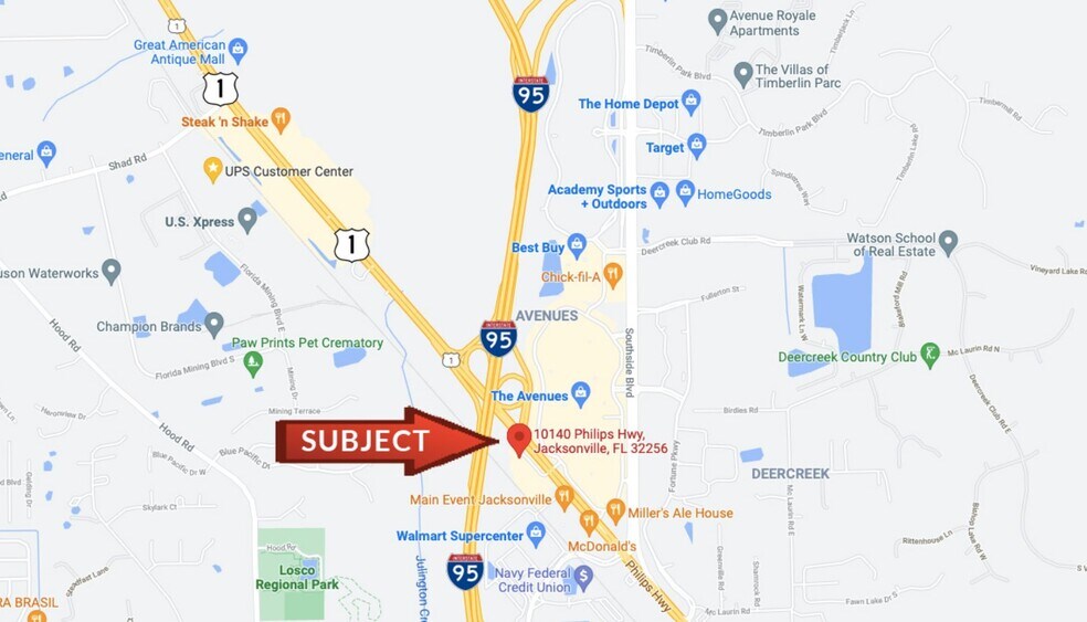 More Photos Of 10140 Philips Hwy, Jacksonville Freestanding For Sale