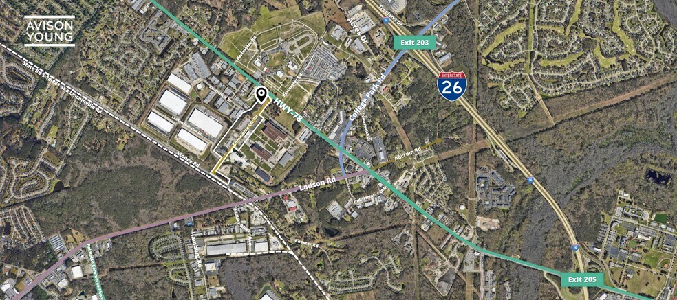 More Photos Of 8016 Commerce Center Rd, Ladson Land For Lease