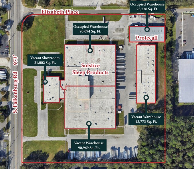 More Photos Of 500 S Falkenburg Rd, Tampa Warehouse For Sale