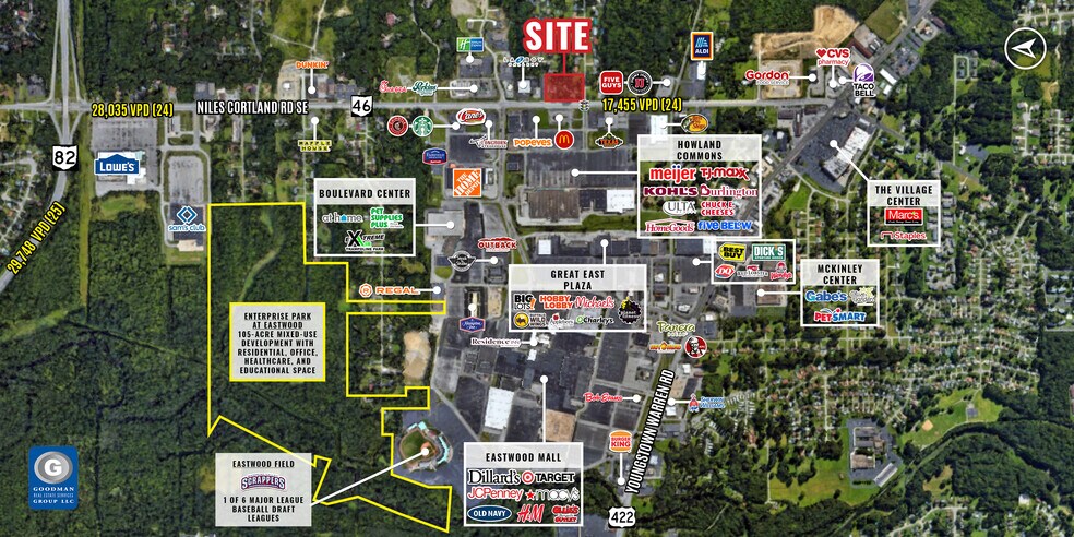 More Photos Of 2169 Niles Cortland Rd SE, Warren Storefront For Lease