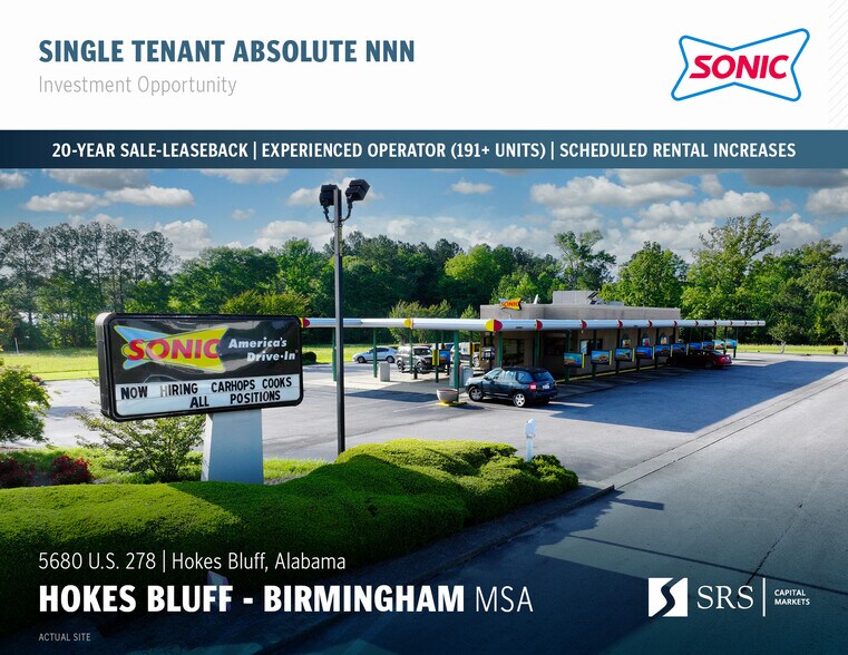 Primary Photo Of 5680 Us Highway 278 E, Gadsden Fast Food For Sale