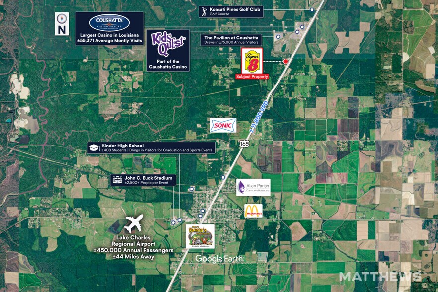 More Photos Of 12312 Highway 165, Kinder Hotel For Sale