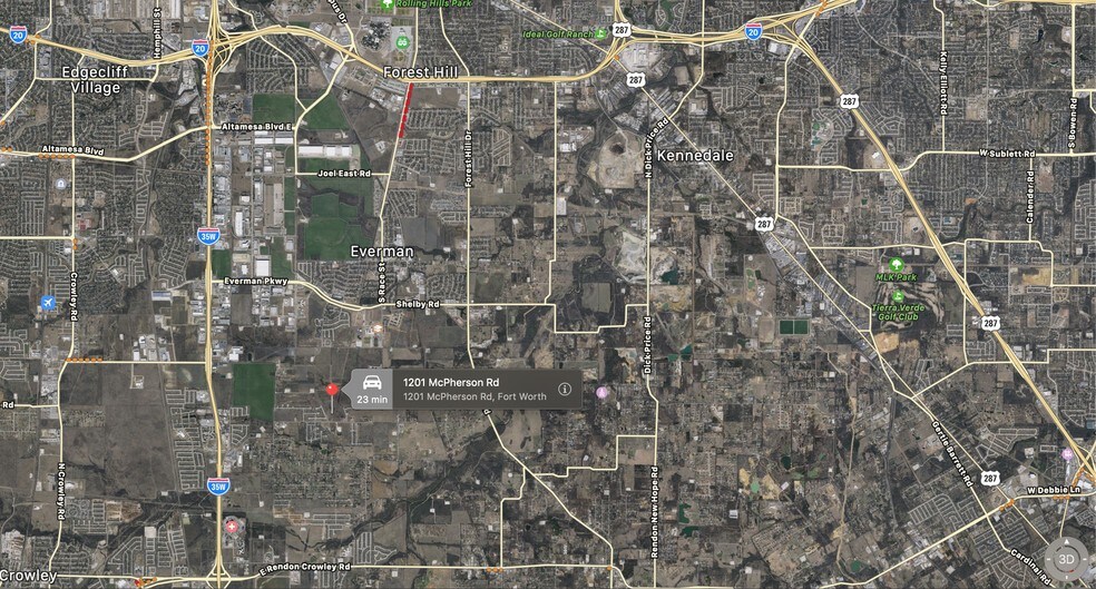 More Photos Of 1201 Mcpherson Rd, Fort Worth Land For Sale