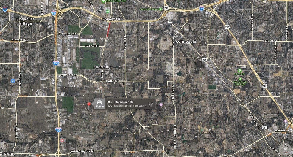 More Photos Of 1201 Mcpherson Rd, Fort Worth Land For Sale