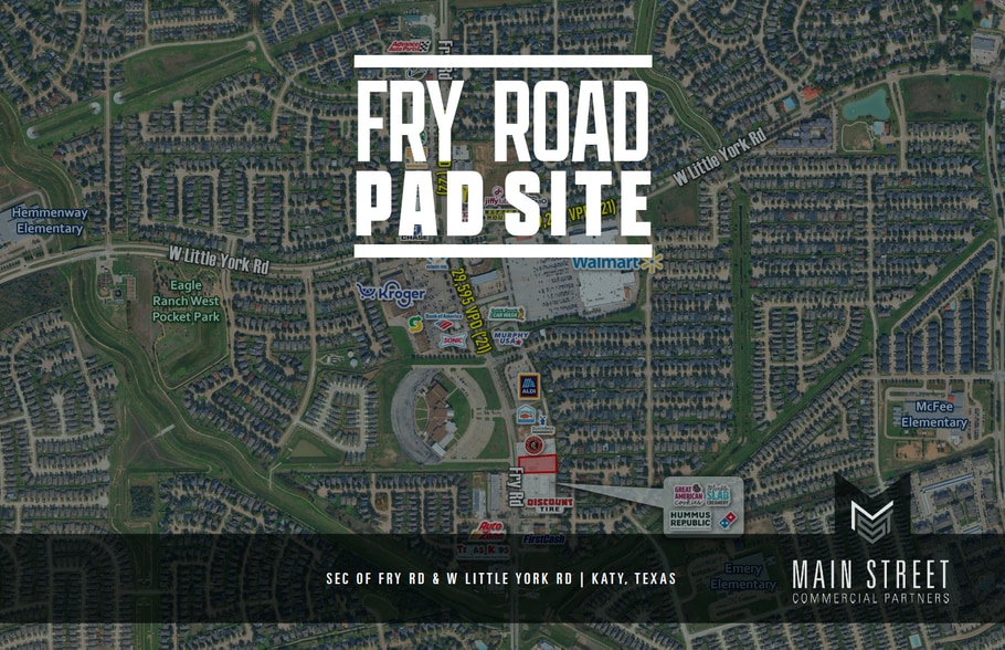 Primary Photo Of Sec of Fry Rd & W Little York Rd, Katy Land For Lease