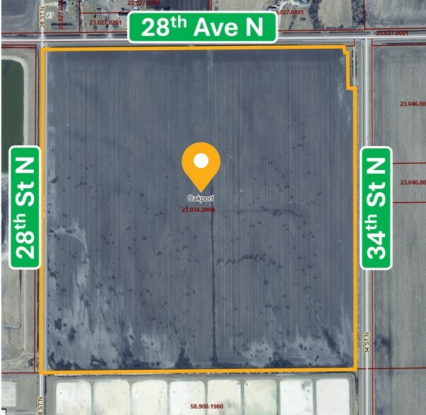 Primary Photo Of Rural Oakport Township, Moorhead Land For Sale