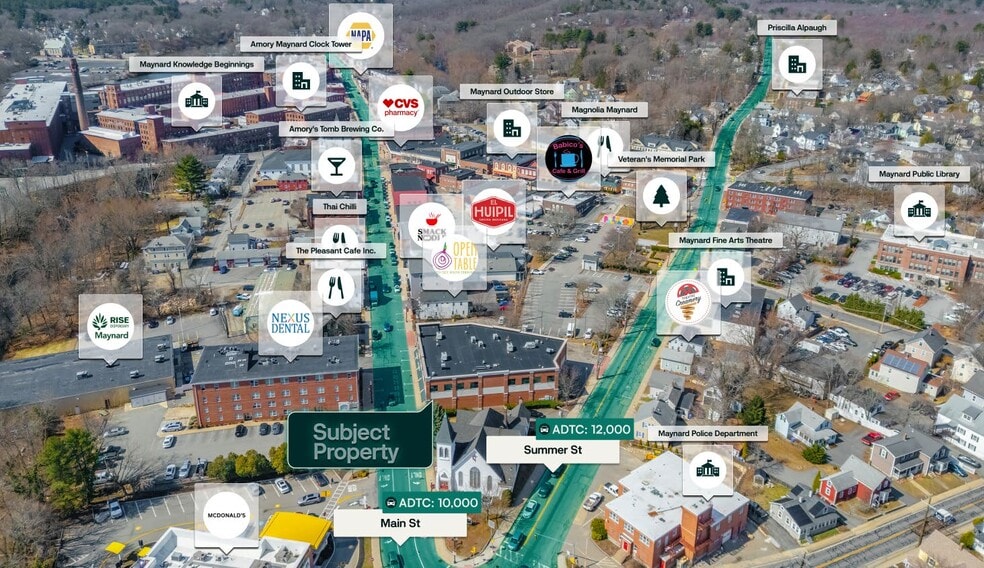 More Photos Of 21 Main St, Maynard Freestanding For Sale