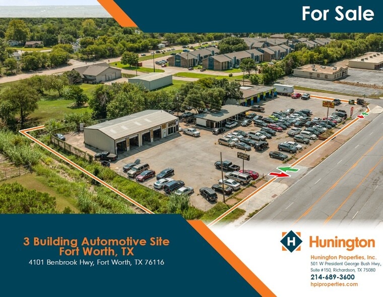 Primary Photo Of 4101 Benbrook Hwy, Fort Worth Auto Dealership For Sale
