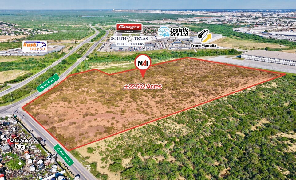 Primary Photo Of 0000 El Pico Rd, Laredo Land For Sale