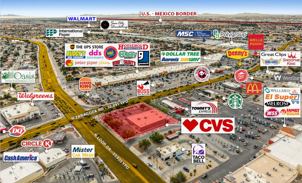 More Photos Of 745 N Zaragoza Rd, El Paso Drugstore For Sale