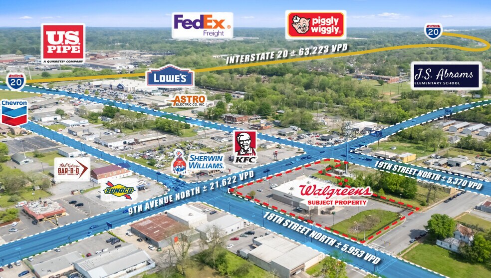 More Photos Of 1815 9th Ave N, Bessemer Freestanding For Sale