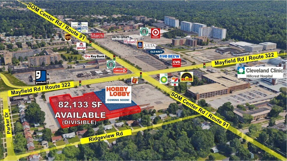 More Photos Of 6594 Mayfield Rd, Mayfield Heights Freestanding For Lease