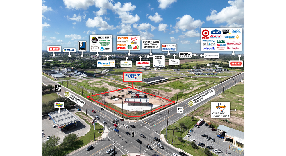 More Photos Of Farm to Market 495 & Alamo Road, Alamo Convenience Store For Sale