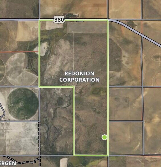More Photos Of SW Corner of 380 & County Road 595 hwy, Brownfield Land For Sale