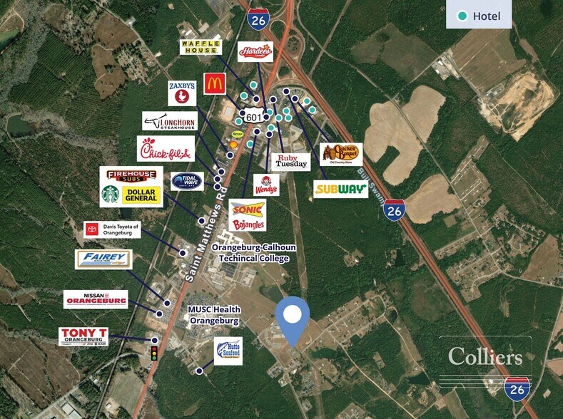More Photos Of 125 Kinard St, Orangeburg General Retail For Lease