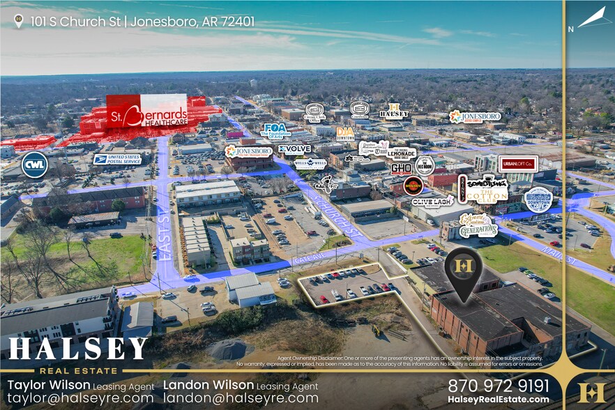 More Photos Of 101-103 S Church St, Jonesboro Loft Creative Space For Lease
