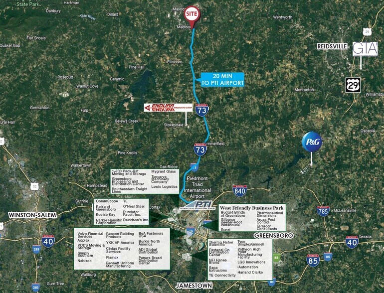 More Photos Of 4742 NC Hwy 704, Madison Warehouse For Lease
