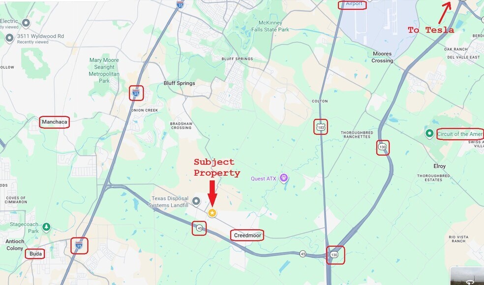 More Photos Of 4104 Fm 1327, Creedmoor Land For Sale