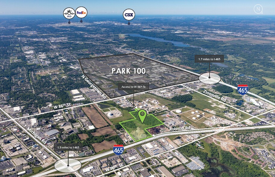 More Photos Of 4933 Robison Rd, Indianapolis Land For Lease