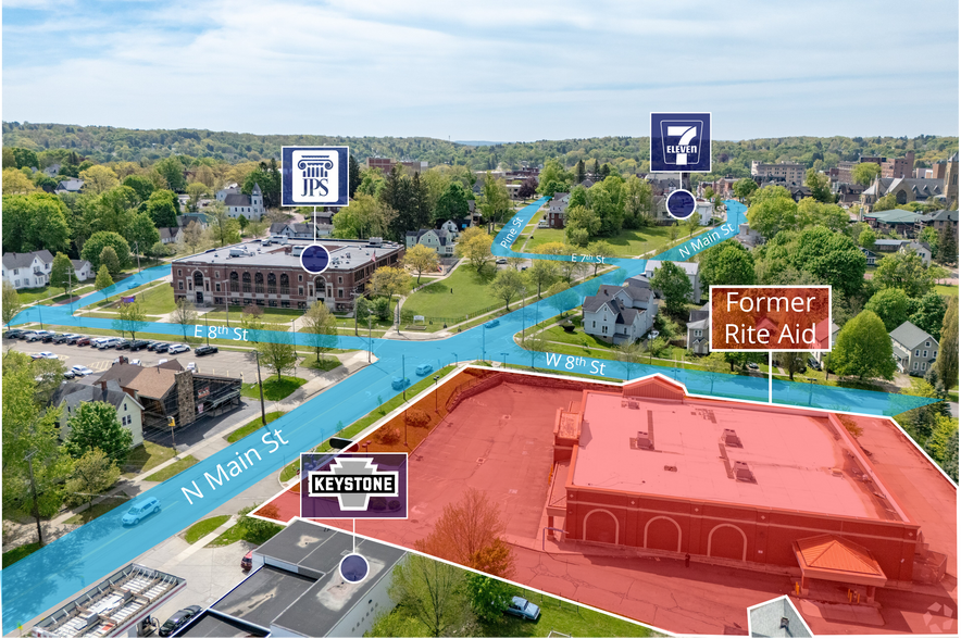 More Photos Of 811 N Main St, Jamestown Freestanding For Lease