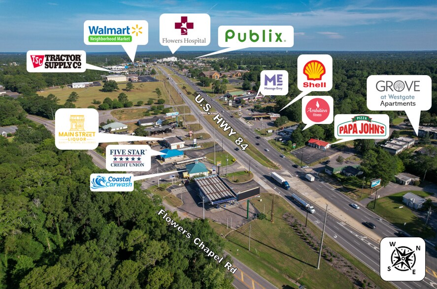 More Photos Of 3301 W Main St, Dothan Service Station For Sale