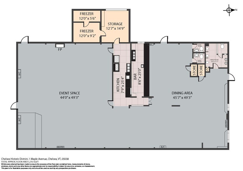 More Photos Of 1 Maple ave, Chelsea Restaurant For Sale