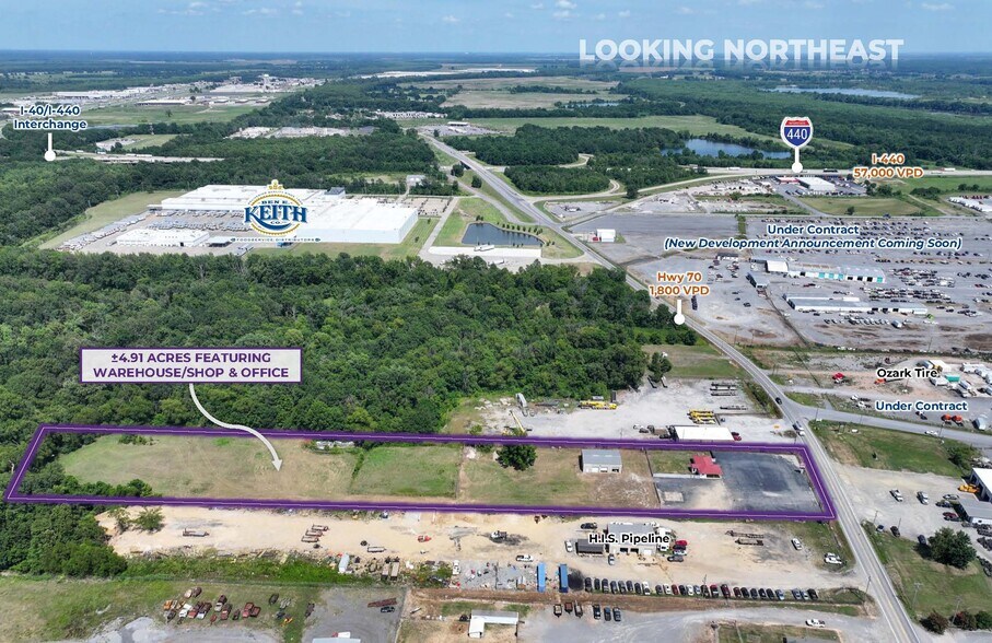 More Photos Of 8417 Hwy 70, North Little Rock Land For Lease