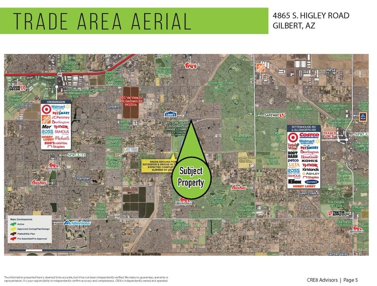 More Photos Of 4865 S Higley Rd, Gilbert Storefront For Lease