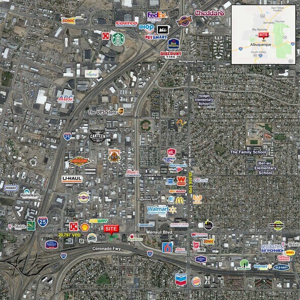 More Photos Of 2400-2452 Menaul Blvd, Albuquerque Showroom For Lease