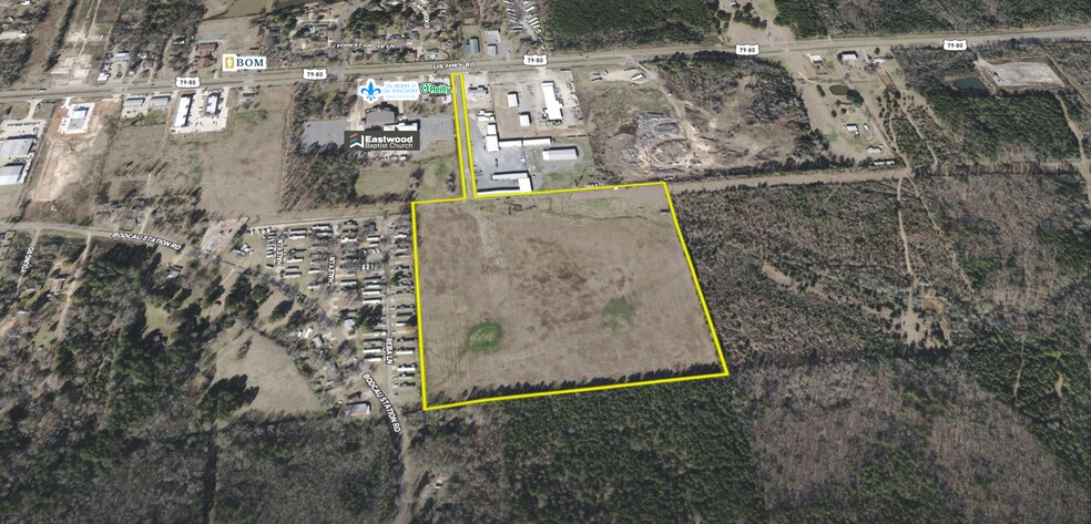 Primary Photo Of Hwy 80 at Remco Drive, Haughton Land For Sale